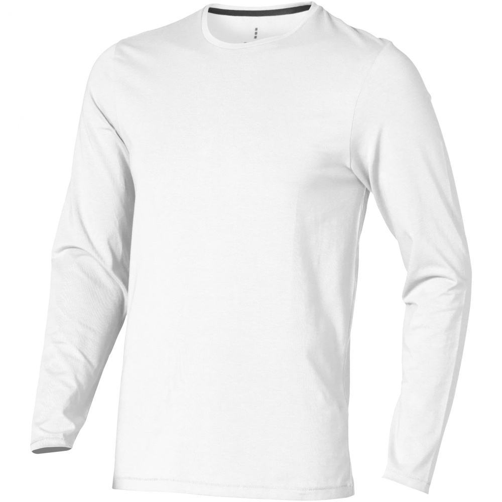 Logotrade corporate gift picture of: Ponoka long sleeve T-shirt, white