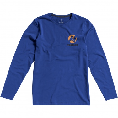 Logotrade promotional gift picture of: Ponoka long sleeve T-shirt, blue