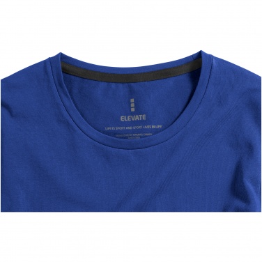 Logo trade advertising products image of: Ponoka long sleeve T-shirt, blue