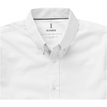 Logotrade promotional gift picture of: Manitoba short sleeve shirt, white