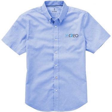 Logotrade promotional item picture of: Manitoba short sleeve shirt, light blue