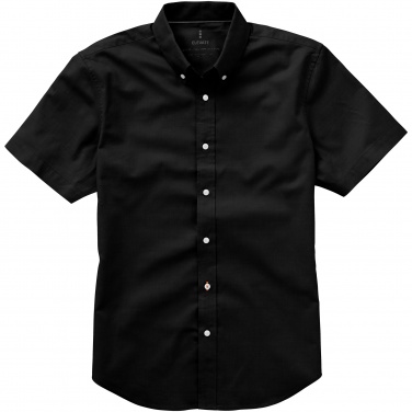 Logotrade advertising product picture of: Manitoba short sleeve shirt, black