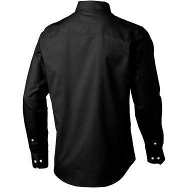 Logo trade promotional merchandise picture of: Vaillant long sleeve shirt, black