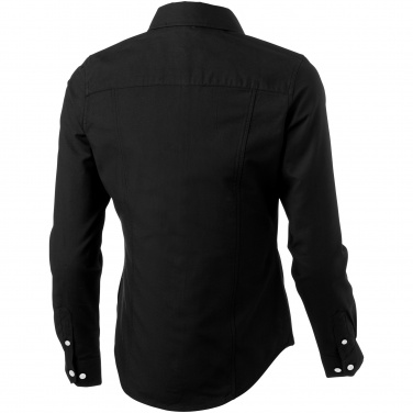 Logotrade business gifts photo of: Vaillant long sleeve ladies shirt, black