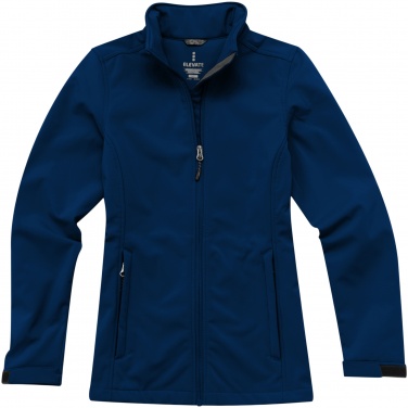 Logotrade corporate gift image of: Maxson softshell ladies jacket, dark blue
