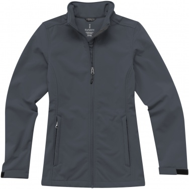 Logotrade corporate gift picture of: Maxson softshell ladies jacket, grey
