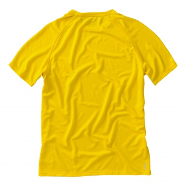 Logo trade promotional product photo of: Niagara short sleeve T-shirt, yellow