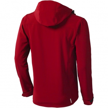 Logo trade business gifts image of: Langley softshell jacket, red