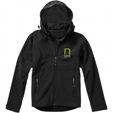 Logotrade advertising product picture of: Langley softshell jacket, black