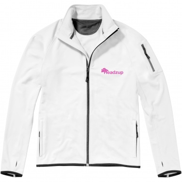 Logo trade promotional gifts picture of: Mani power fleece full zip jacket