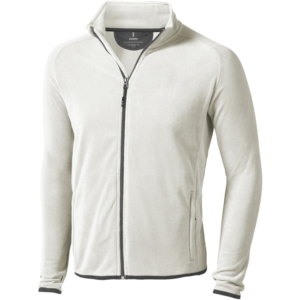 Logotrade promotional item picture of: Brossard micro fleece full zip jacket