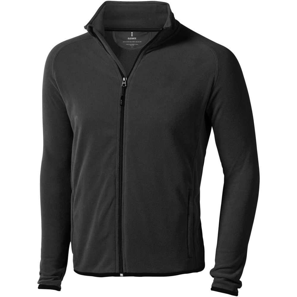 Logotrade promotional giveaway picture of: Brossard micro fleece full zip jacket