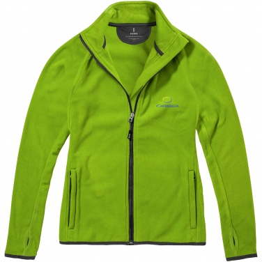 Logo trade advertising products image of: Brossard micro fleece full zip ladies jacket
