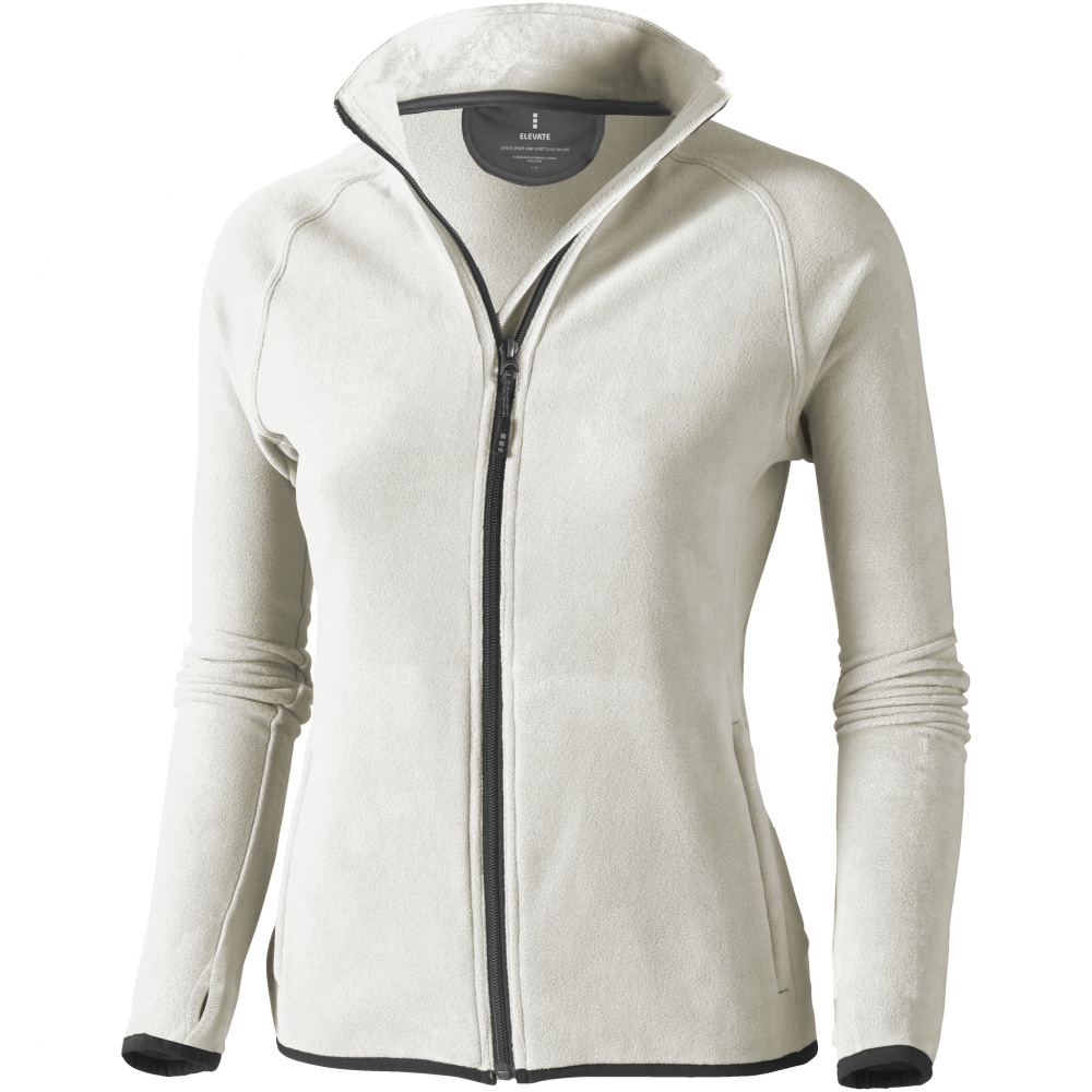 Logotrade promotional item image of: Brossard micro fleece full zip ladies jacket