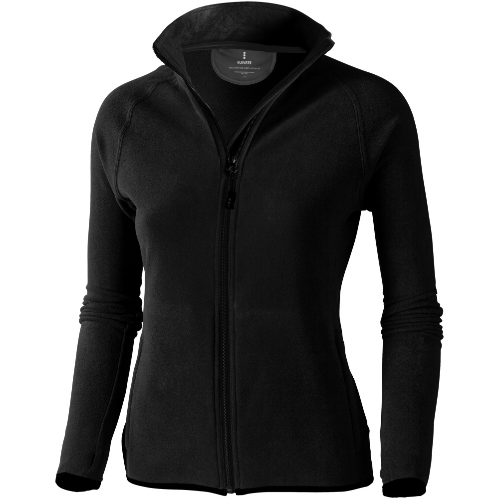 Logo trade promotional products picture of: Brossard micro fleece full zip ladies jacket