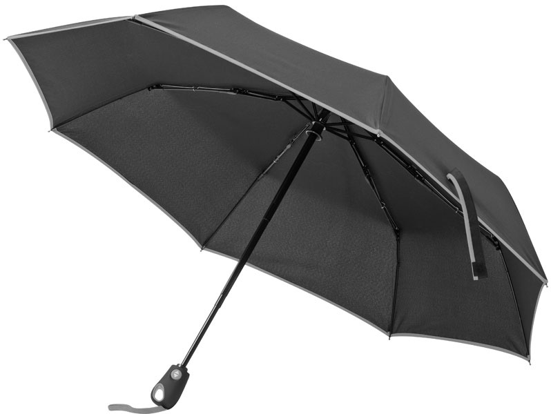 Logotrade promotional gift picture of: Automatic umbrella, grey/black