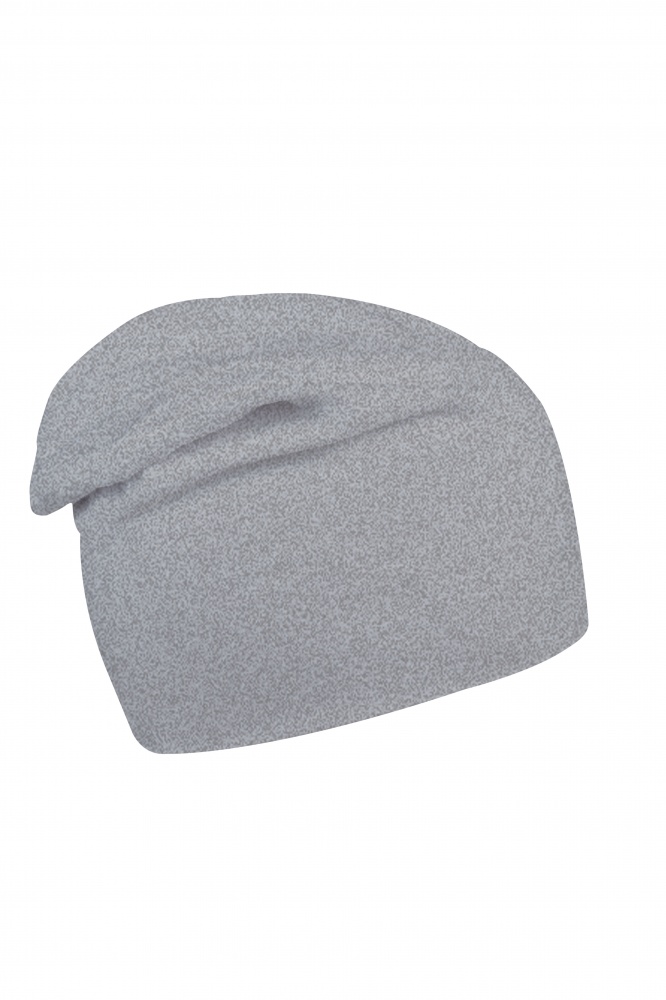 Logo trade promotional items picture of: Beanie Long Jersey, grey