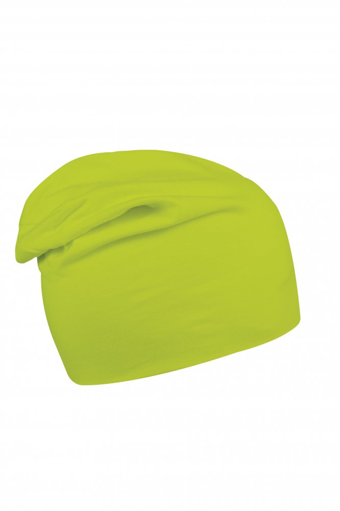 Logotrade business gift image of: Beanie Long Jersey, light green
