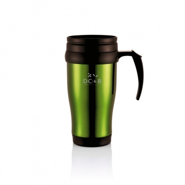 Logotrade advertising product image of: Stainless steel mug, green