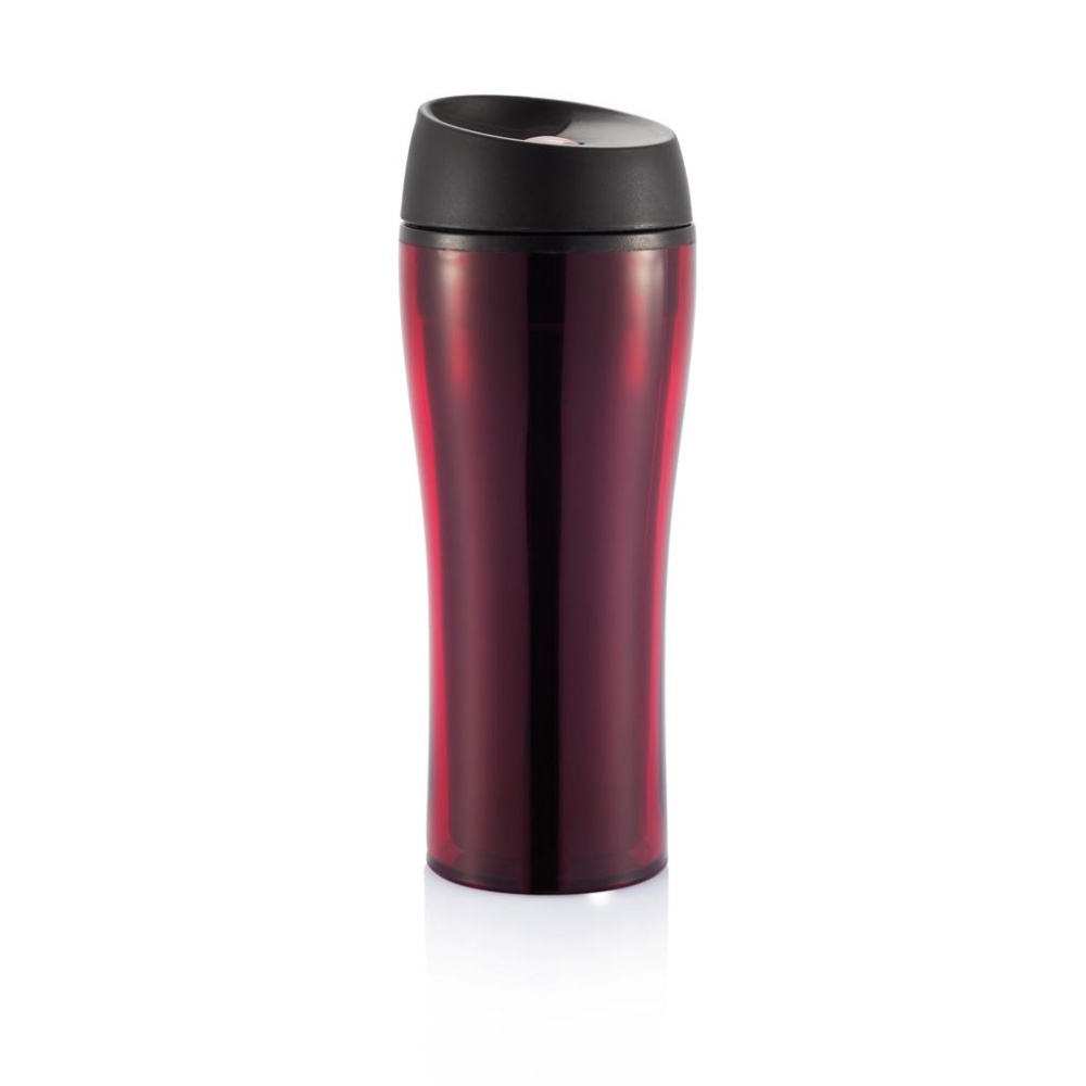 Logo trade promotional merchandise photo of: Leakproof tumbler easy, red