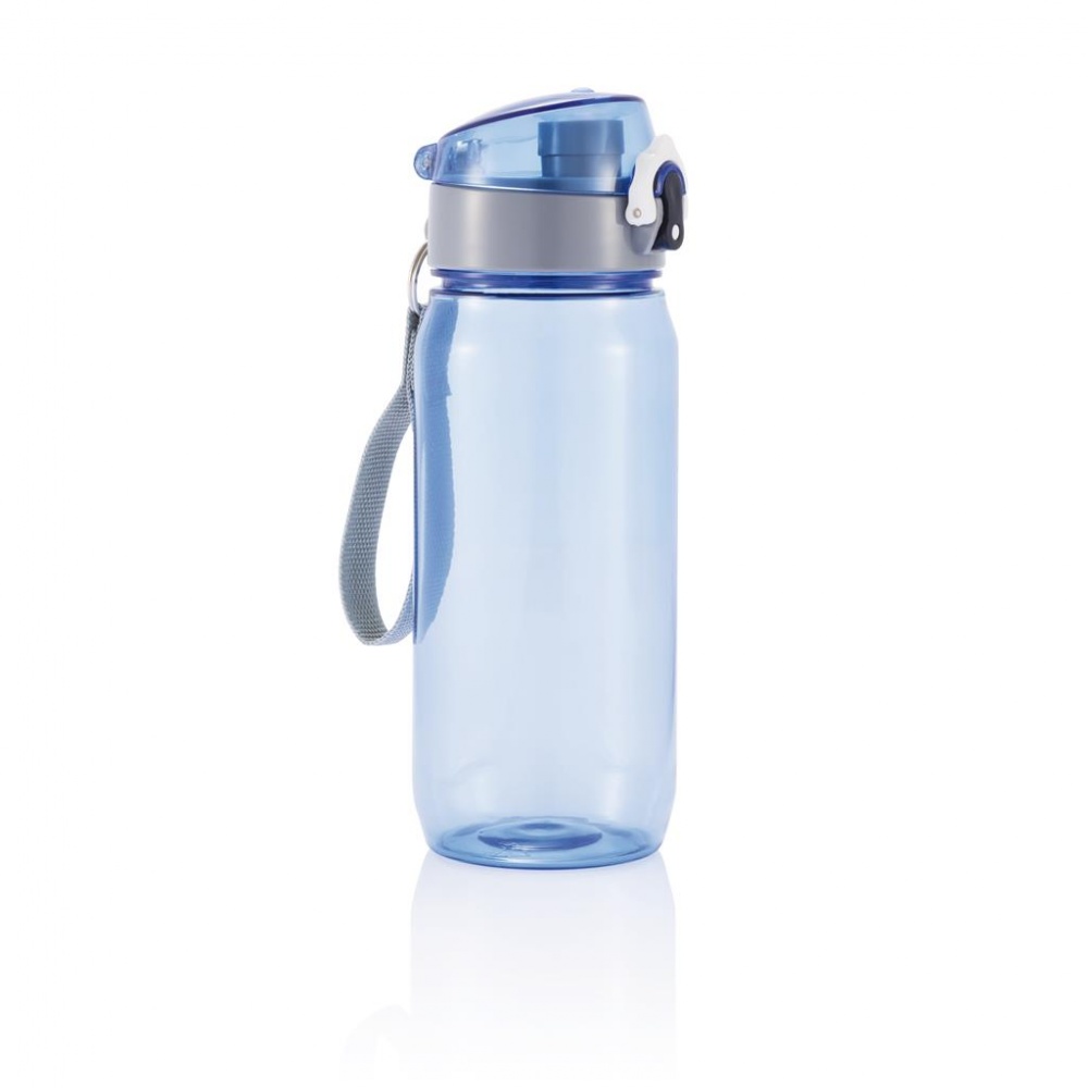 Logo trade promotional giveaways picture of: Tritan water bottle 600 ml, blue/grey