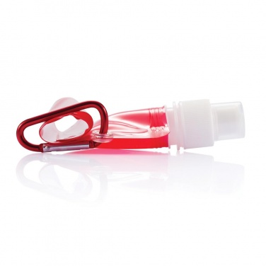 Logo trade advertising product photo of: Foldable water bottle, red