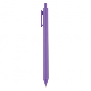 Logo trade promotional giveaways picture of: X1 pen, purple