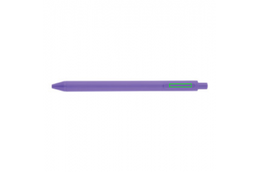 Logo trade promotional products picture of: X1 pen, purple