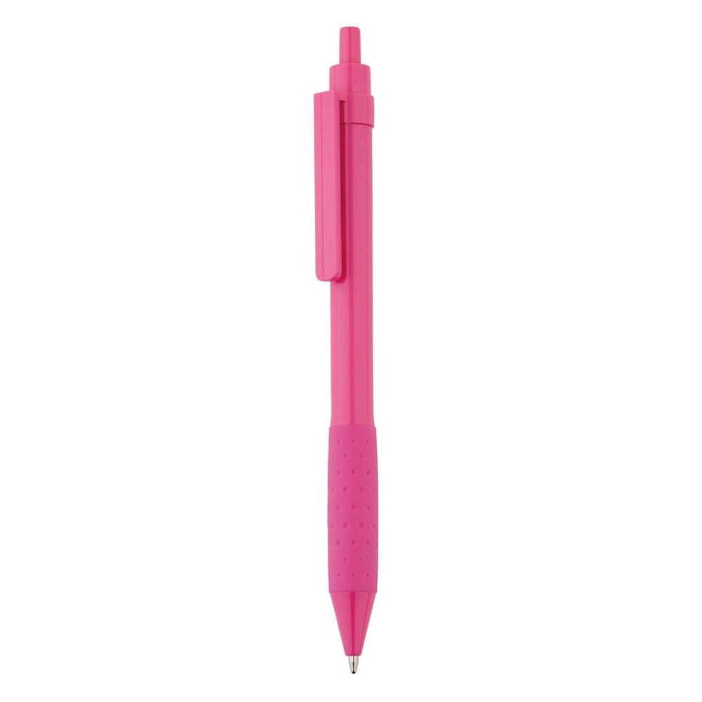 Logo trade promotional products image of: X2 pen, pink