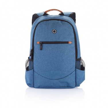 Logotrade advertising product image of: Fashion duo tone backpack, blue