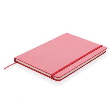 Logotrade promotional giveaways photo of: A5 Notebook & LED bookmark, red