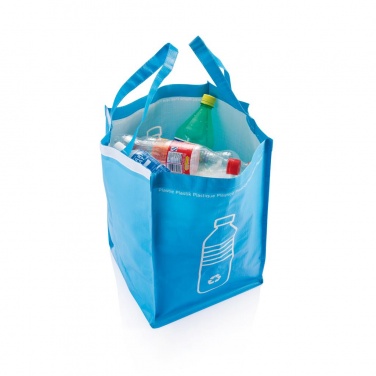 Logo trade promotional merchandise image of: 3pcs recycle waste bags, green