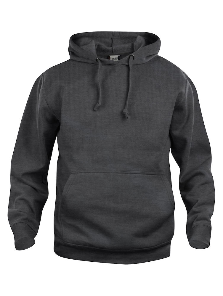 Logo trade corporate gift photo of: Trendy Basic hoody, dark grey