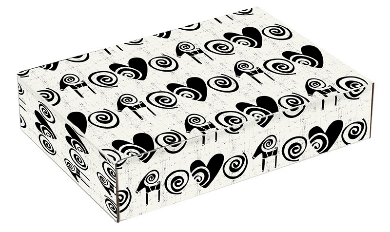 Logo trade corporate gifts image of: Medium size gift box