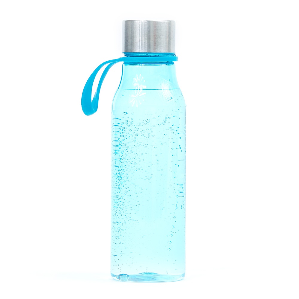 Logo trade business gift photo of: Lean water bottle blue, 570ml