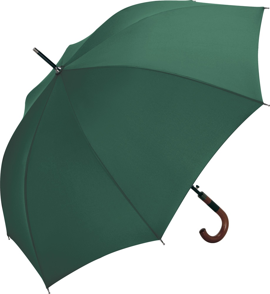 Logo trade promotional items image of: AC midsize umbrella FARE®-Collection, dark green