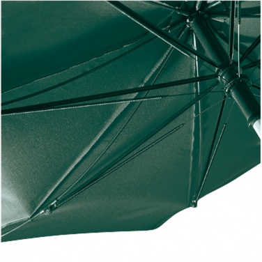 Dark green umbrella inside frame photo
