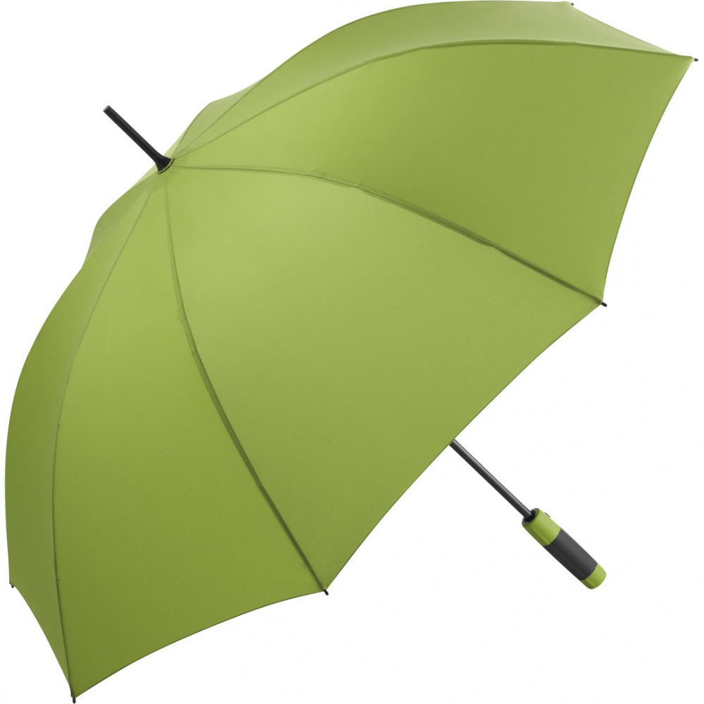 Logo trade promotional gifts image of: AC midsize umbrella, light green
