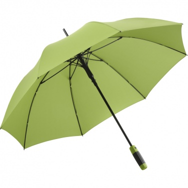 Logo trade promotional merchandise picture of: AC midsize umbrella, light green