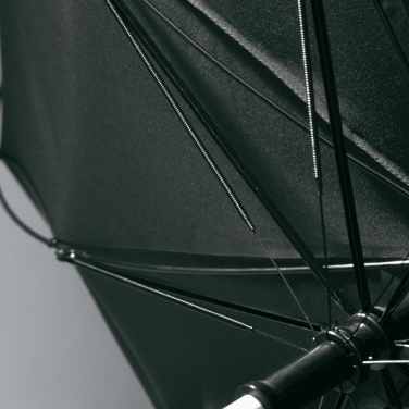 Logotrade corporate gift picture of: AC alu midsize umbrella Windmatic, nlack