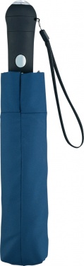Logotrade promotional item image of: AC mini umbrella Safebrella® LED 5571, Blue