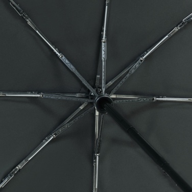 Logo trade promotional products image of: AOC oversize mini umbrella Stormmaster, black