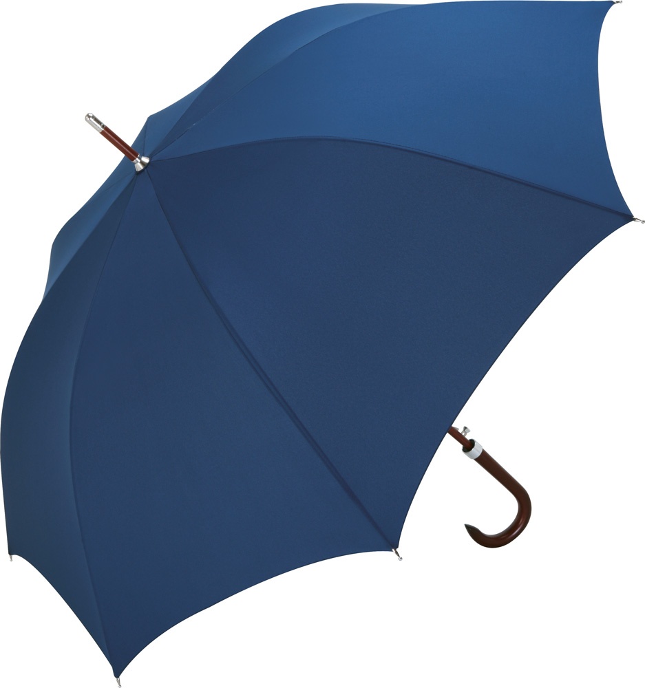 Logotrade promotional giveaways photo of: AC woodshaft golf umbrella FARE®-Collection, Blue