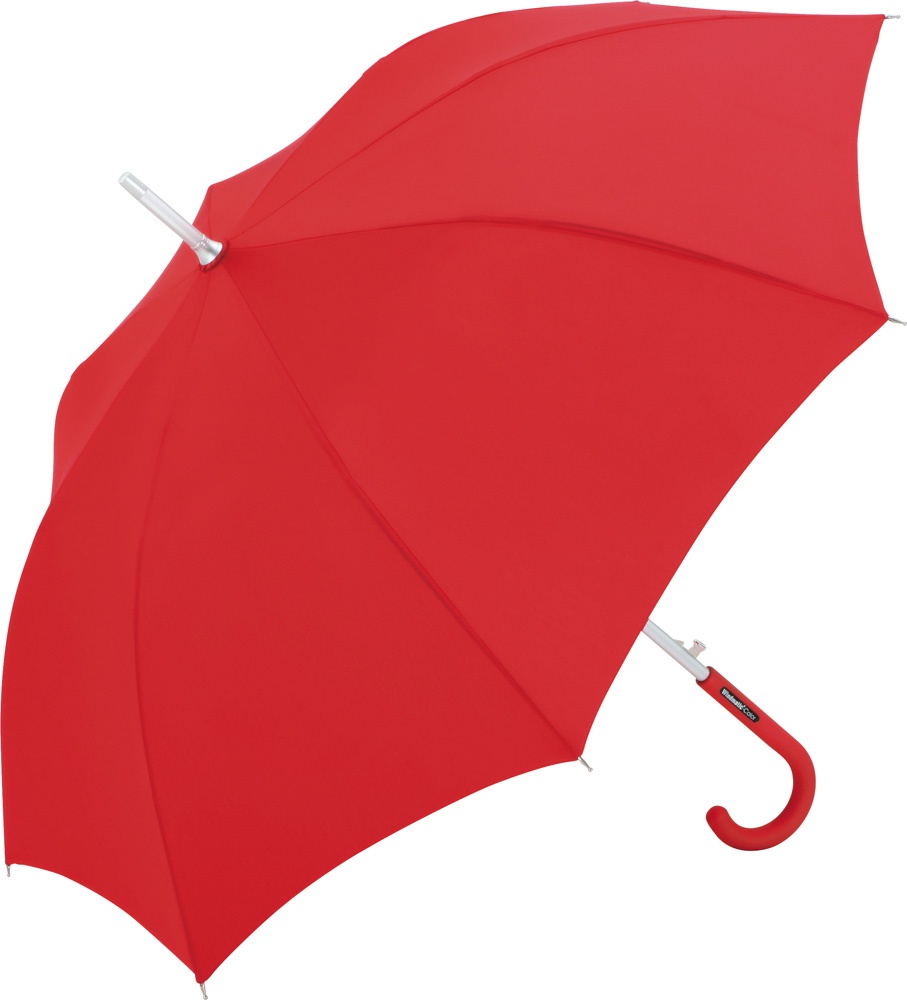 Logo trade promotional products picture of: AC alu regular umbrella Windmatic, red