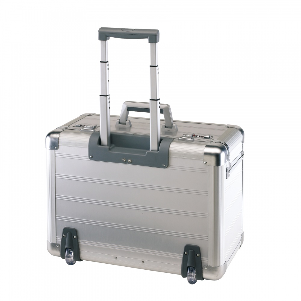 Logotrade advertising product picture of: Aluminium trolley Office, silver