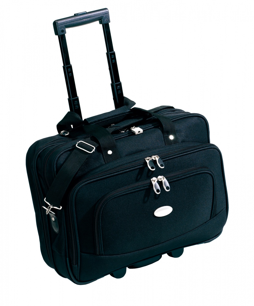 Logo trade corporate gift photo of: Trolley boardcase Manager, black
