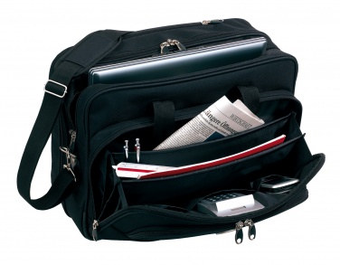 Logo trade promotional merchandise image of: Trolley boardcase Manager, black