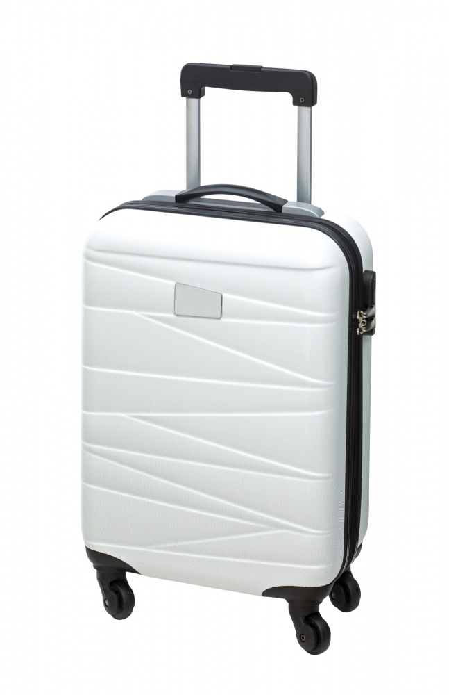 Logo trade promotional gifts picture of: Trolley board case Padua, white