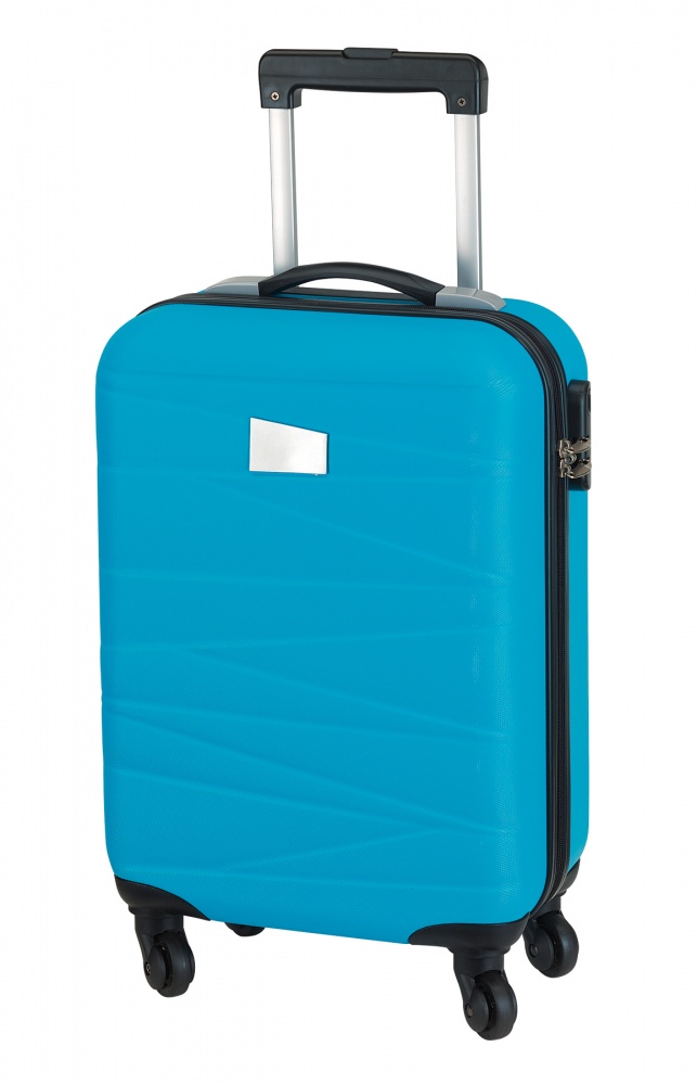 Logotrade promotional gifts photo of: Trolley-Boardcase Padua, turquoise