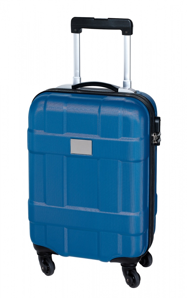 Logotrade promotional merchandise photo of: Trolley-Boardcase Monza ABS, blue